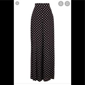 Michael Kors Collection
Polka-Dot Silk Palazzo Pants.